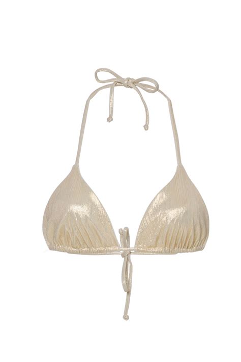 Bianca Bikini Top Gold Anse Victorin