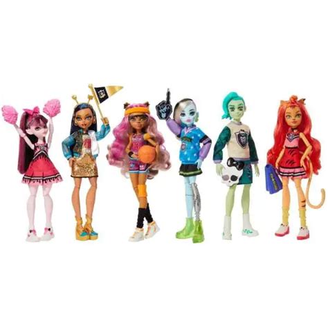 Monster High Ghoul Spirit Toralei Frankie Stein Draculaura Cleo De