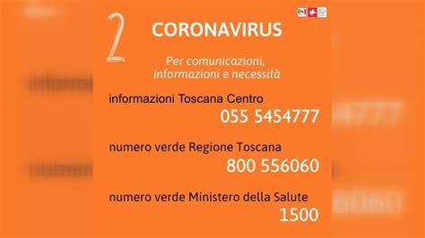 CORONAVIRUS IL PUNTO DELLA ASL TOSCANA CENTRO ToscanaTv