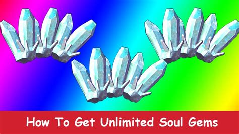 Skyrim Special Edition How To Get Unlimited Soul Gems Youtube