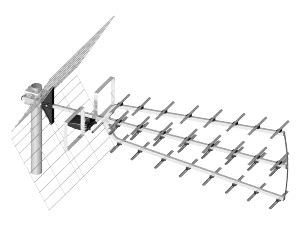 Antena Telewizyjna Uhf Dipol Tri Digit Eco Dvb T T