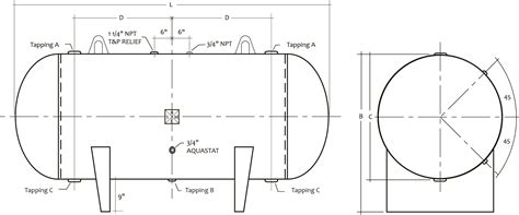 Bare Niles Steel Tank