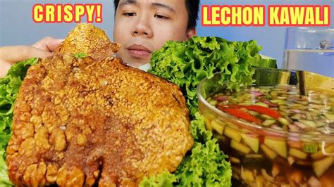 CRISPY LECHON KAWALI MUKBANG Crispy Pork Liempo Crispy Pork Belly