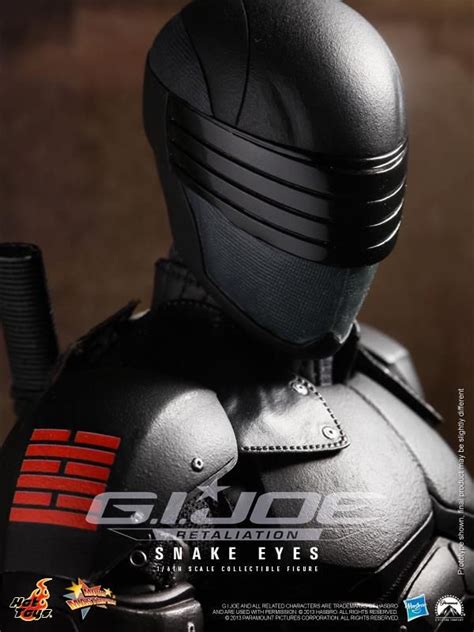 Hot Toys G I Joe Retaliation Snake Eyes Figure Sideshow Collectibles Announces Pacific Rim