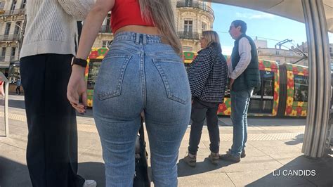 Sexy Blonde In Tight Jeans NON OC Tight Jeans Forum