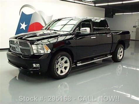 Sell Used 2012 DODGE RAM LIMITED CREW 4X4 HEMI NAV BLK ON BLK 20K TEXAS