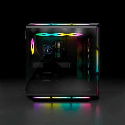 Gabinete Corsair Icue T Cristal Templado Midi Tower Atx Usb