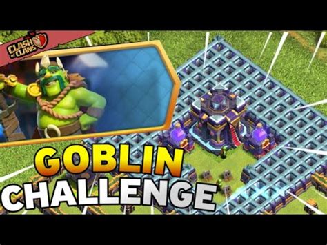 Easily Star The Goblin King Challenge Clashofclans Youtube