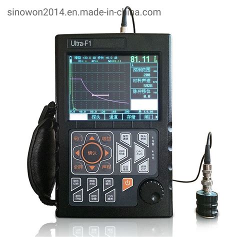 IP65 Water Proof And Dust Proof Digital Portable Ultrasonic Flaw