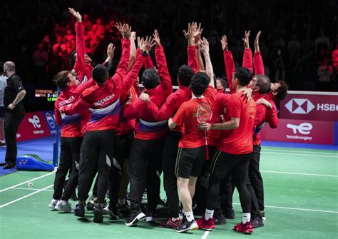 Ada Dukungan Materazzi Saat Indonesia Juara Thomas Cup Republika Online