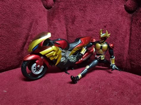 Kamen Rider Agito With Dx Machine Tornado Bike Hobbies And Toys Toys