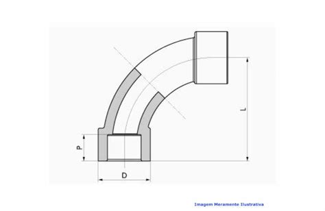 Curva G Ppr Industrial Azul Tigre Dn Cofermeta Hidr Ulica