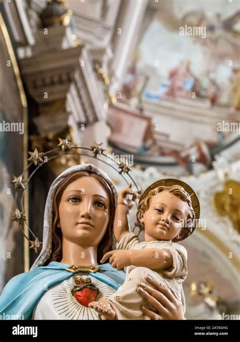 Badia Bz February 10 2019 Light Is Enlightening The Statues Of The Blessed Virgin Mary