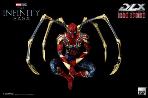 Threezero Infinity Saga Dlx Spider Man Iron Spider Scale Figure