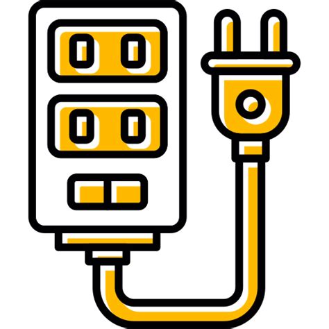 Power Strip Free Electronics Icons