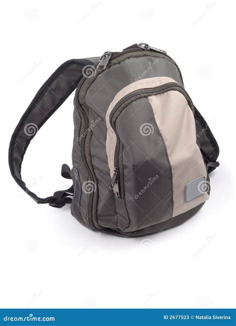 small backpack stock image image  rucksack haversack