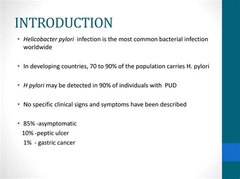 Helicobacter pylori infections | PPTX