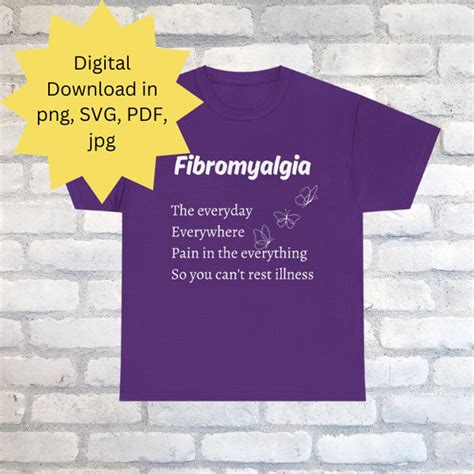 Fibromyalgia Awareness Svg Files Etsy