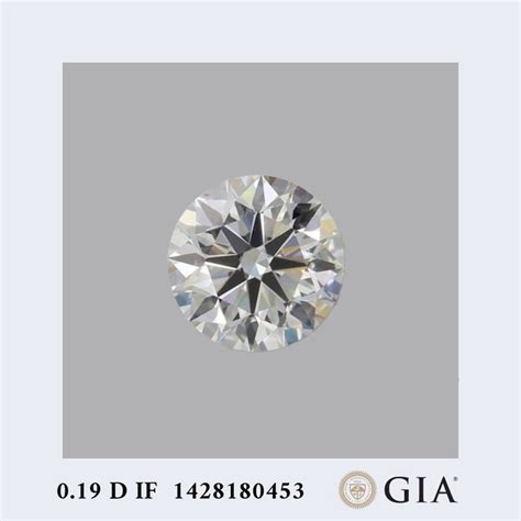 Pcs Diamond Ct Round D Colourless If Catawiki