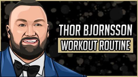 Thor Bjornsson's Workout Routine & Diet (Updated 2024) - Jacked Gorilla