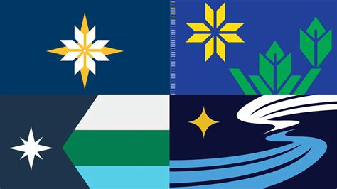 Minnesota State Flag Redesign Finalists sqk