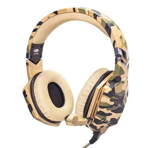 Fone De Ouvido Headset Gamer Camuflado Dex Df P Ps Xbox One