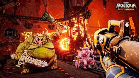 Warhammer 40 000 Boltgun DLC Forges Of Corruption Announced Gematsu