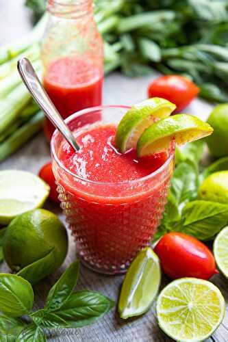 Jus De Tomate Pour Un Ap Ro Sain Et Frais De La F E St Phanie Et Ses