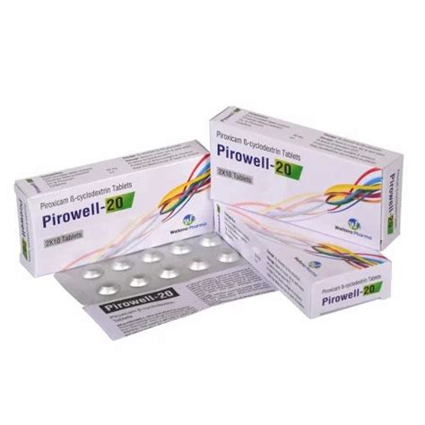 Piroxicam 20mg Tablet At Rs 45 Box Piroxicam Tablet In Surat ID