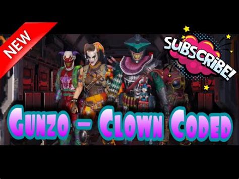 New Gunzo Clown Coded Youtube