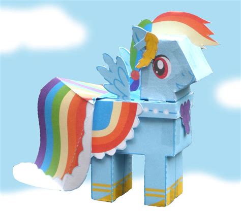 Rainbow Friends Papercraft Template