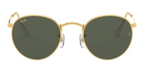 Ray Ban Round Metal Rb Legend Gold Men Sunglasses Online Sale