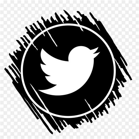 Twitter Logo In Black