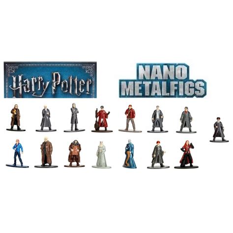 Kit Boneco Harry Potter Cm Nano Metalfigs Figuras Jada Toys