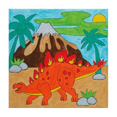 Dinosaur Canvas Painting Kit by Creatology™ | Michaels