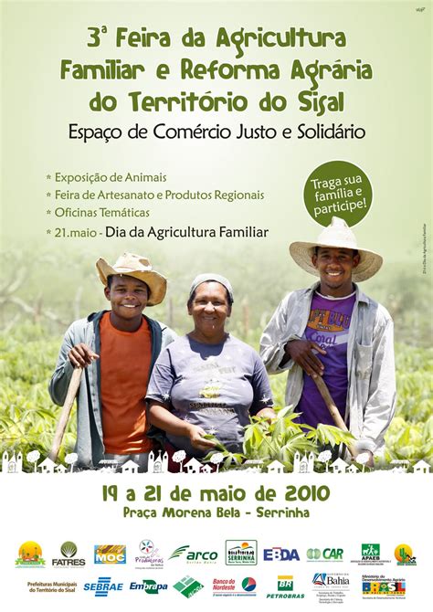 Codes Sisal Feira De Agricultura Familiar E Reforma Agr Ria Do