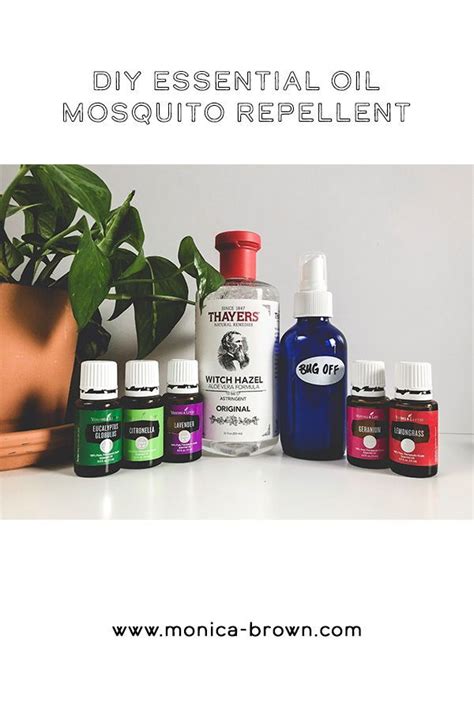 Diy Essentail Oil Mosquito Repellent Using Young Living Essential Oils