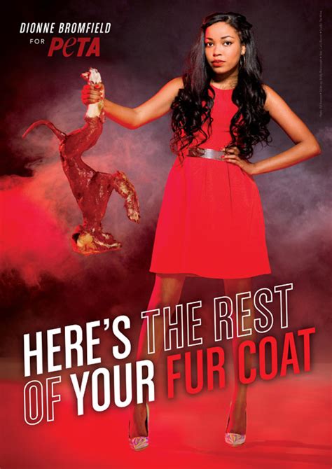 Ditching Fur Is Good For The Soul Says Singer Dionne Bromfield