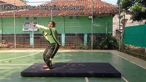 PJOK Kelas Rendah Senam Lantai Lanjutan Berguling Ke Depan Sikap