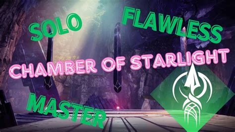 Season Of The Wish Destiny 2 Chamber Of Starlight Solo Flawless Master 1814 Strand Hunter