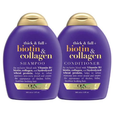 Buy Ogx Biotin & Collagen Shampoo + Conditioner Combo Pack online at ...