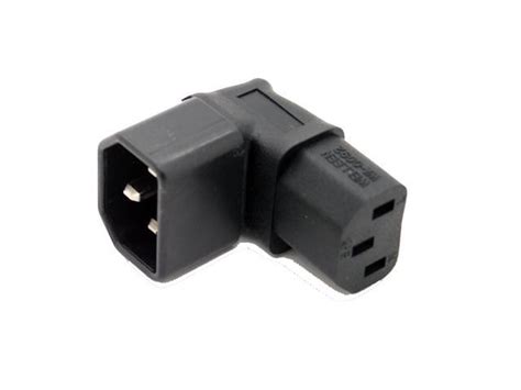 90 Degree Pc Power Cord 90 Degree Iec C14 To C13 Power Adapter 10a Pdu Plugsocket Right