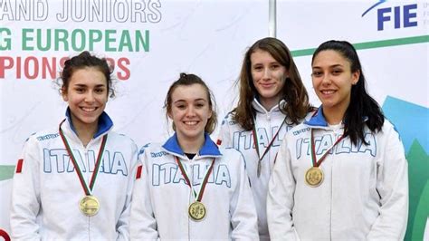 Scherma Alessia Pizzini Vince Il Bronzo A Squadre Negli Europei Under 17