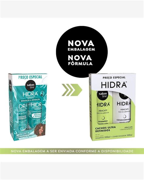 Riachuelo Kit Shampoo E Condicionador Hidra Abacate Salon Line Ml