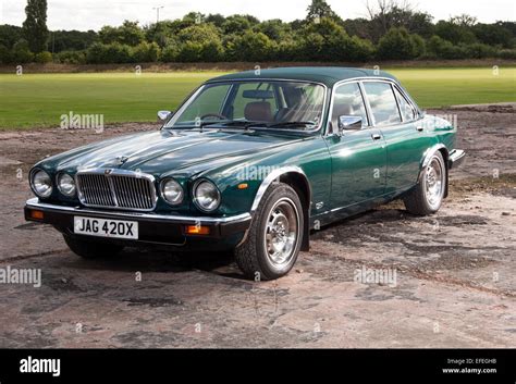 Jaguar XJ6 convertible, and aftermarket conversion Stock Photo - Alamy