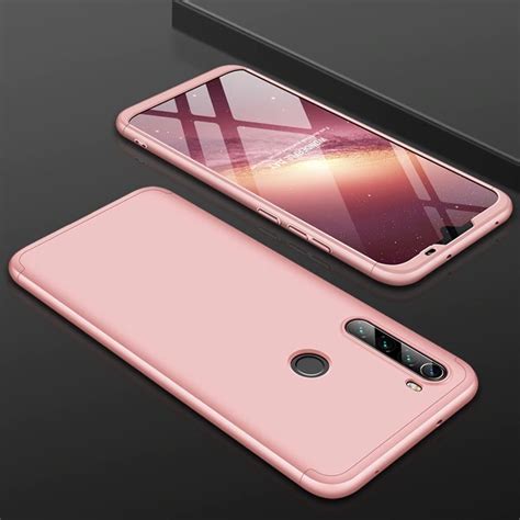 Capa Para Xiaomi Redmi Note 8 Frente E Verso 360 Escorrega O Preço