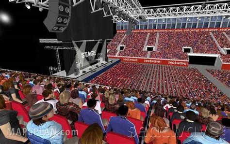 Birmingham Resorts World Arena Nec Detailed Seat Numbers Seating Plan