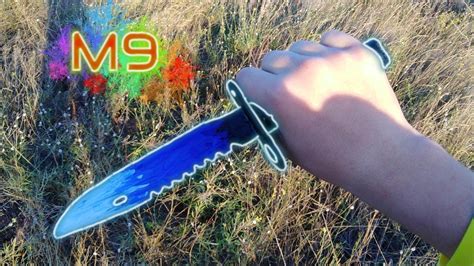 Как сделать Нож M9 BAYONET DRAGON GLASS из дерева из Стандофф 2 Поделка ...