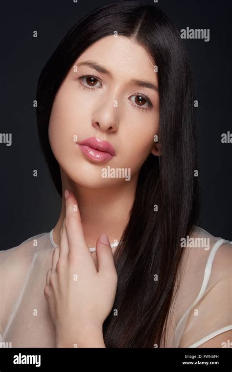 Beautiful Dark Hair Italian Model Hi Res Stock Photography And Images