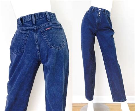 Sz S Sasson High Waisted Mom Jeans Vintage Women S Baggy High